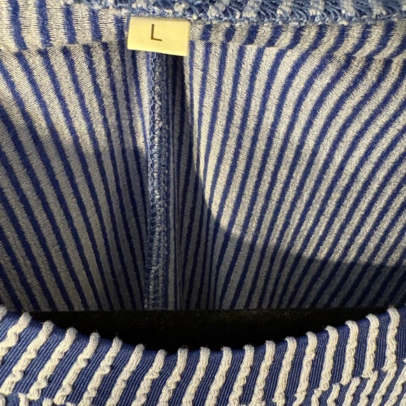 Blue Striped Men's Shirt - Picture 4 of 10